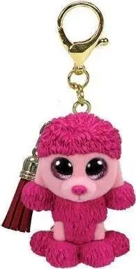 Varëse lodër TY Beanie Boos PATSY Pink Poodle, 5 cm, rozë