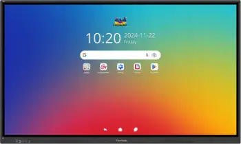 Display interaktiv Viewsonic IFP6534, 65", 4K UHD, me prekje, i zi
