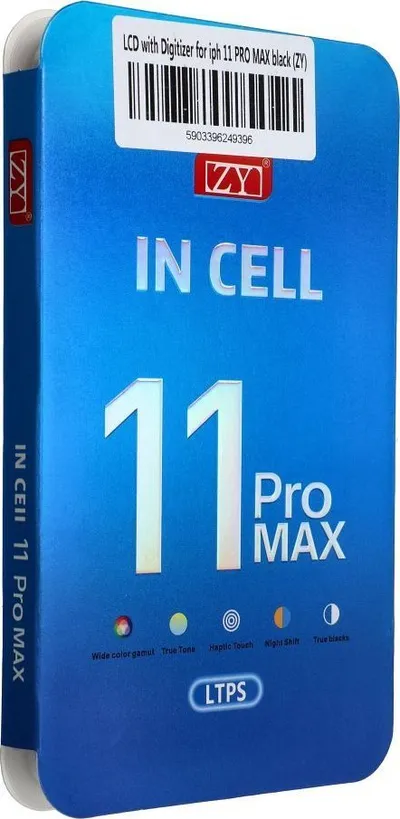 Display për iPhone 11 Pro Max ZY LTPS, ekran me touch, i zi - 1