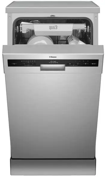 Lavastovilje e lirë Hansa ZWM427IH, 10 sete, 44.8 cm, inox, klasa D