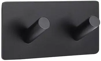 Varëse muri HSM DOUBLE HOOK HSM-0636D, me shirit ngjitës 3M, transparente