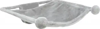 Varëse murale për mace Trixie Cat Hammock, metal, material plush, gri