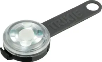 Varëse ndriçuese për kafshë Trixie Flasher USB, LED, 3×8 cm, portokalli