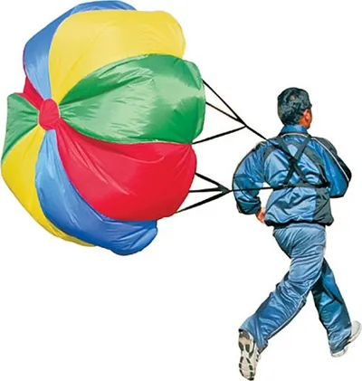 Parashutë rezistence Maxwel Speed Training, për vrapim, multikolor - 1