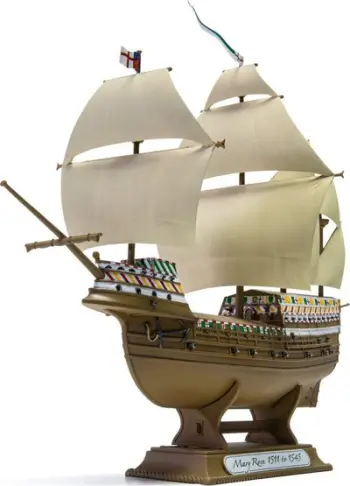 Set model ndërtimi Airfix Mary Rose, Small Starter Set, shumëngjyrëshe