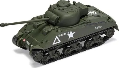 Set modelimi Airfix Starter Set Sherman Firefly, tank miniaturë, shumëngjyrësh - 2