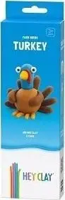 Set modelimi Hey Clay Turkey, plastelinë kreative, me aplikacion udhëzues