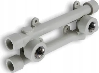 Set muri për rubinet PPR Welded, 20mm, i bardhë - 1