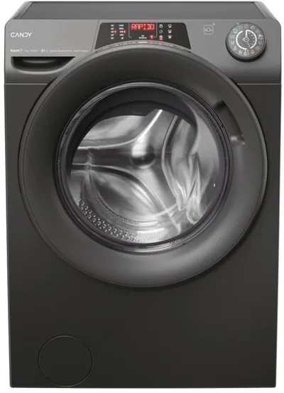 Lavatriçe Candy RO4476DWMRR7/1-S, 7kg, 1351rpm, A, e zezë - 1