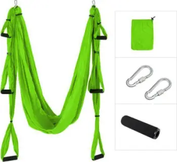 Hamak yoga ajrore Master Air Yoga Hammock MASTER, 2.5 m, shumëngjyrëshe