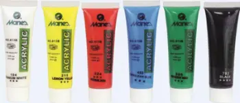 Set ngjyra Maries Acrylic, 6 copë
