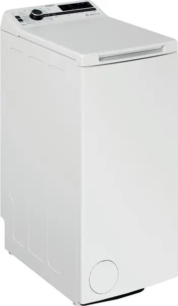 Lavatriçe vertikale Whirlpool TDLRB 6252BS EU/N, 6kg, 1200rpm, e bardhë