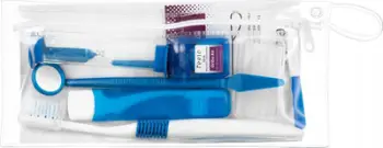 Set ortodontik Feelo ORTHO Starter, furça dhëmbësh, fijë dhëmbësh, blu