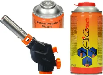 Djegës multifunksional me gaz ElicoTech RK-3104C, 300ml, portativ, gri