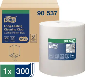 Lecka pastruese Tork 90537 Long-Life, shumëpërdorimëshe, low lint, gri