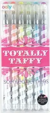 Dlugopisy zelowe pachnace Totally taffy 6 kolorow