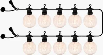 Varg dritash LED Sirius Garland Luke, 10 LED, 5 m, transparente - 2