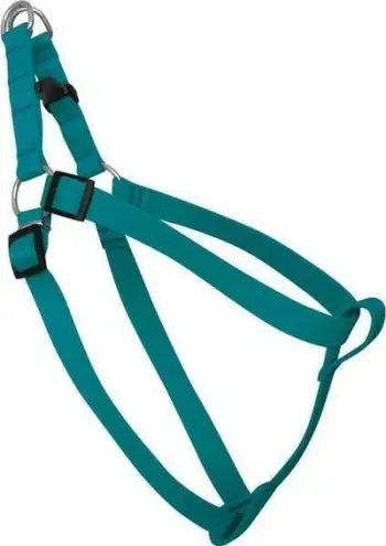 Set parzmore me litar Chaba CH Harness Leash Reg.0, rreth qafe 30cm, i kaltër turquoise