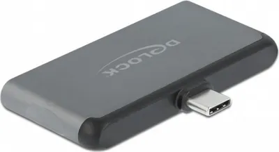 Docking station DeLOCK Mini 87751, USB C, HDMI 4K 60Hz, gri - 2