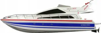 Varkë R/C Amewi HL Yacht Atlantic L, 73cm, 23 km/h, bardhë blu kuqe