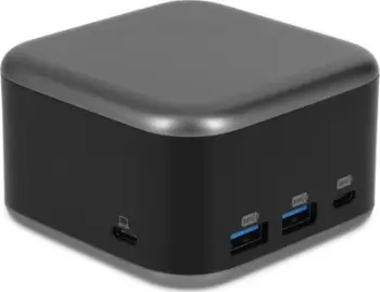 Docking station LMP PowerDock, 5 porta USB C, HDMI 4K, i zi gri