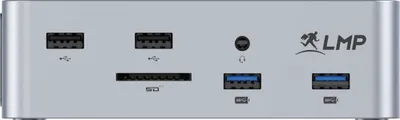 Docking station LMP SuperDock 2, 15 porta, USB4 Thunderbolt 40Gb/s, gri - 2