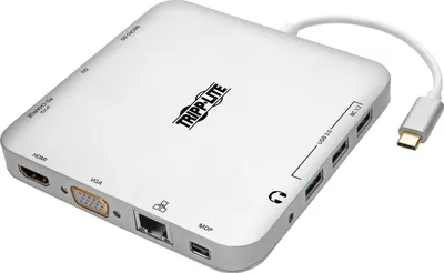 Docking station Tripp Lite U442 DOCK2 S, USB C, 4K, Power Delivery 60W, gri - 2