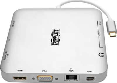 Docking station Tripp Lite U442 DOCK2 S, USB C, 4K, Power Delivery 60W, gri - 3