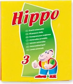 Lecka universale Hippo, set 3 copë, 36x34 cm, shumëngjyrëshe