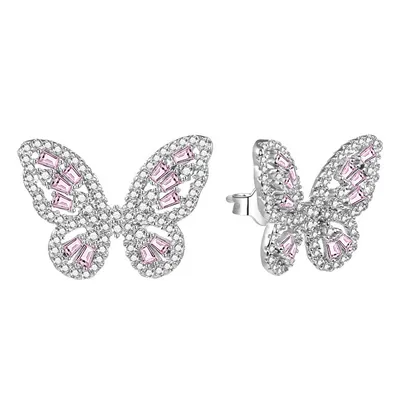 Vathë argjendi Butterflies Agato AGUP3094-W/P - 1