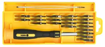 Set për kaçavidë Vorel 64395, 22 copë