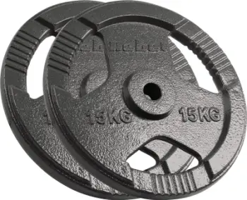 Set peshash prej gize Rebel Active RBA-2136, 2x15kg, vrimë 31mm, me doreza