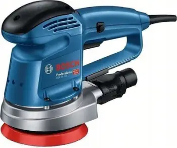 Lëmues orbital Bosch GEX 34-125, 340W, 125mm, blu
