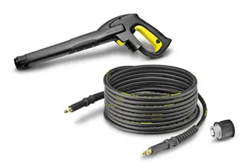 Set pistoletë dhe zorrë presioni Kärcher HK12, 12 m, Quick Connect, i zi