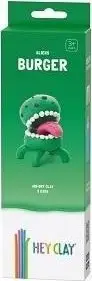 Set plasteline Hey Clay Alien Burger, 3 ene, me aromë