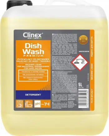 Lëng enësh Clinex Dishwashing Liquid Premium, 5L, profesional
