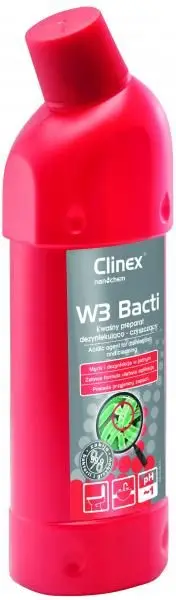 Lëng larës Clinex (pastrues) Clinex W3 Bacti 1L