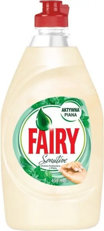 Lëng enësh Fairy Sensitive Tea Tree, 450ml, për lëkurë të ndjeshme