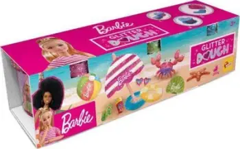 Set plasteline Lisciani Barbie Camper, 3 forma, 3 kavanoza, shumëngjyrësh