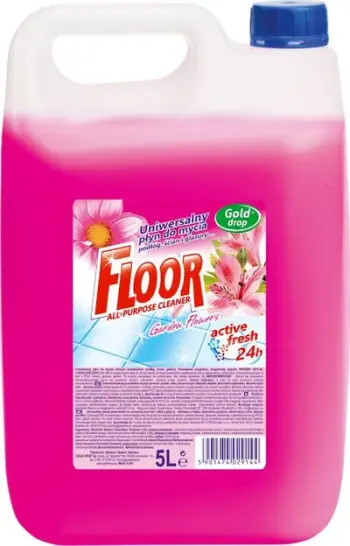 Lëng pastrimi dyshemeje Gold Drop Floral, universal, 5L