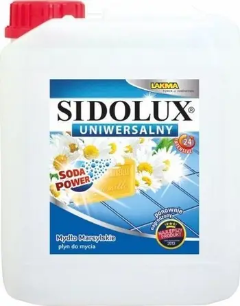 Lëng pastrues dyshemeje Sidolux Floor Cleaning Liquid Marseille Soap, universal, 5L