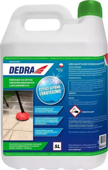 Lëng pastrues për tarraca Dedra DED8823A65, për gur porcelani, 5L