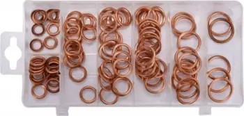 Set rondelash të fryra bakri Yato YT-068713, 95 copë, në kuti plastike
