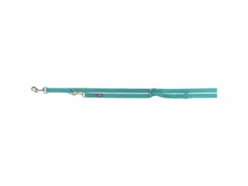 Set qafore dhe zinxhir Trixie Premium, i rregullueshëm, 200cm, aqua blu