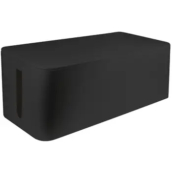 Mbajtëse për Monitor – LogiLink Cable Management Box Large 407 × 157 × 133.5mm – Zezë