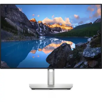 Monitor Dell UltraSharp U2421E 210-AXMB 61.13cm/24” (1920×1200)16:10 5ms HDMI 2xDisplayPort USB-C VESA Pivot WUXGA Silver
