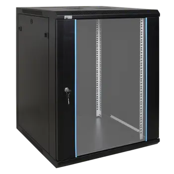 Rack - Single section wall mounted cabinet 22U 600X450