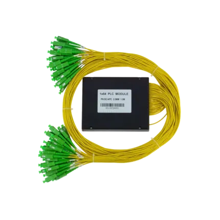 Optical fiber splitter 1x4 with SC/UPC LGX card - 3