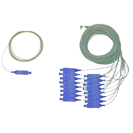 Optical fiber splitter 1x4 with SC/UPC LGX card - 8