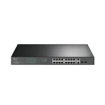 16-Port 10/100M PoE+ Switch with 1Gigabit Uplink and 1 Gigabit Combo SFP Port 200W (FS1018PS1)